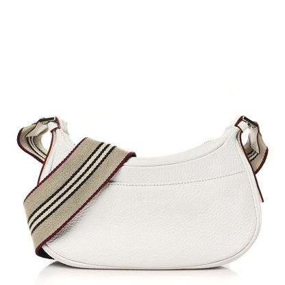 Burberry Grainy Calfskin Crossbody Bag White 1 of 9