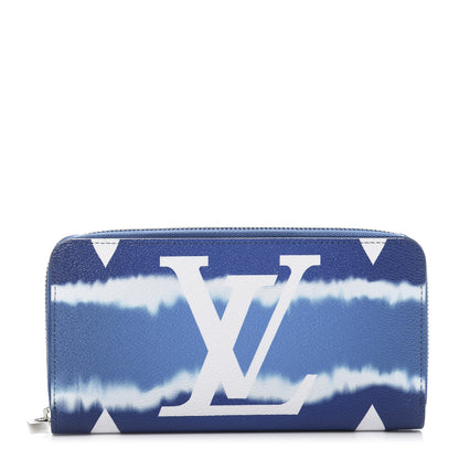 Louis Vuitton Monogram Escale Zippy Wallet Blue 1 of 8