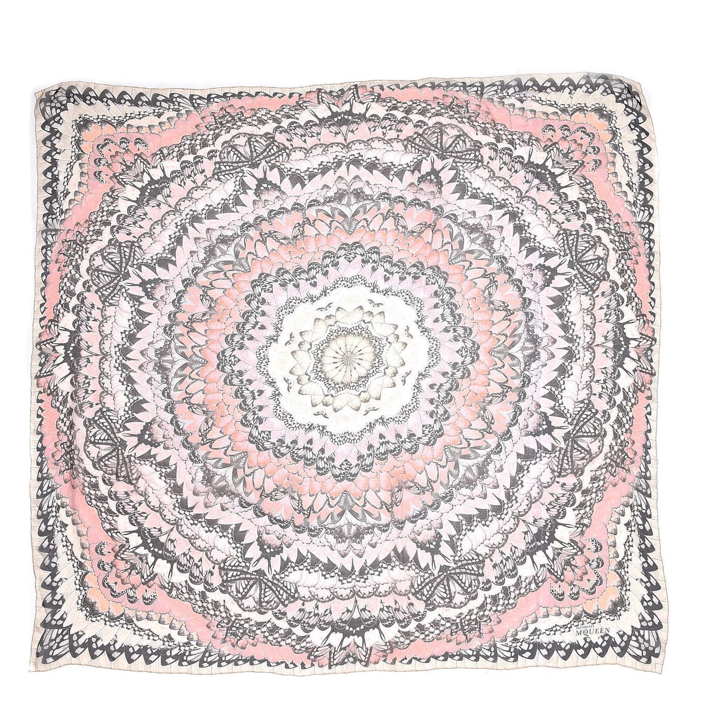 Silk Chiffon Butterfly Scarf