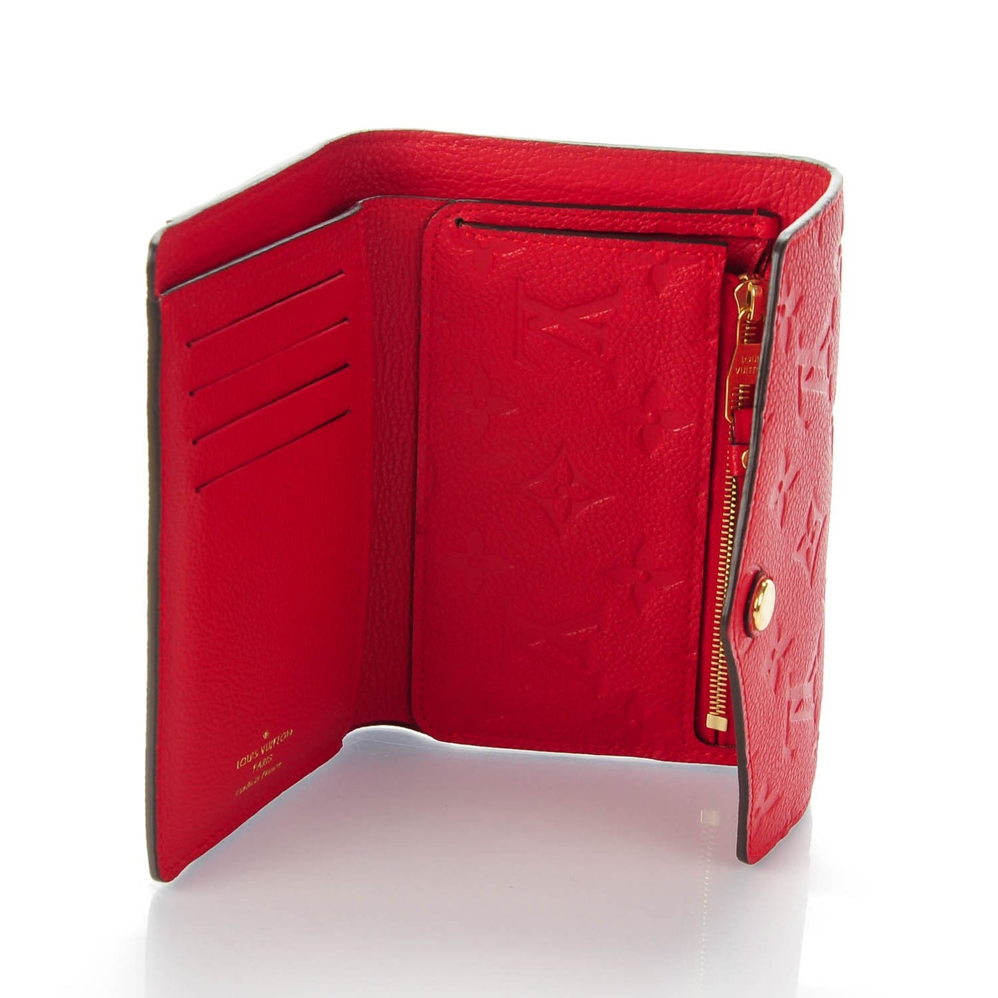 Empreinte Compact Curieuse Wallet Cherry
