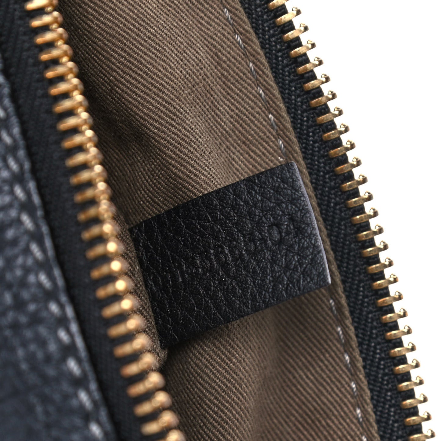 Calfskin Medium Marcie Satchel Black