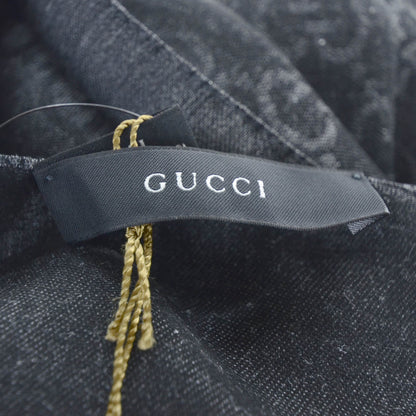 Gucci Wool Silk Monogram Scarf 4 of 6