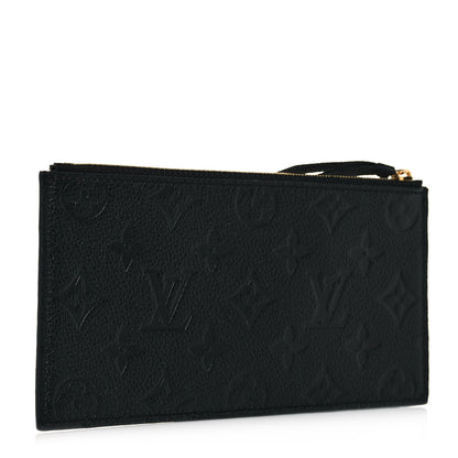 Louis Vuitton Empreinte Felicie Chain Wallet Zippered Insert Black 3 of 11