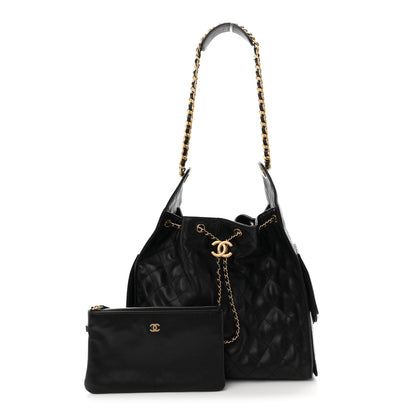 Chanel Caviar Quilted Medium Chanel 25 Handbag Black 3 of 11