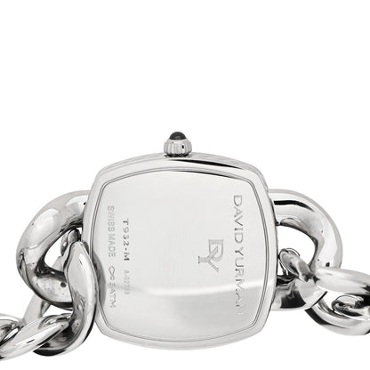 David Yurman Stainless Steel Diamond 23mm Albion Quartz Watch White 4 of 5