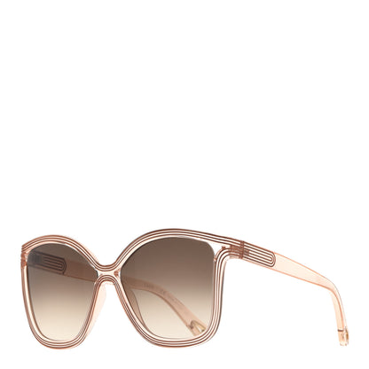 Chloe Oversized Square Sunglasses CE737S Peach Pink 1 of 7