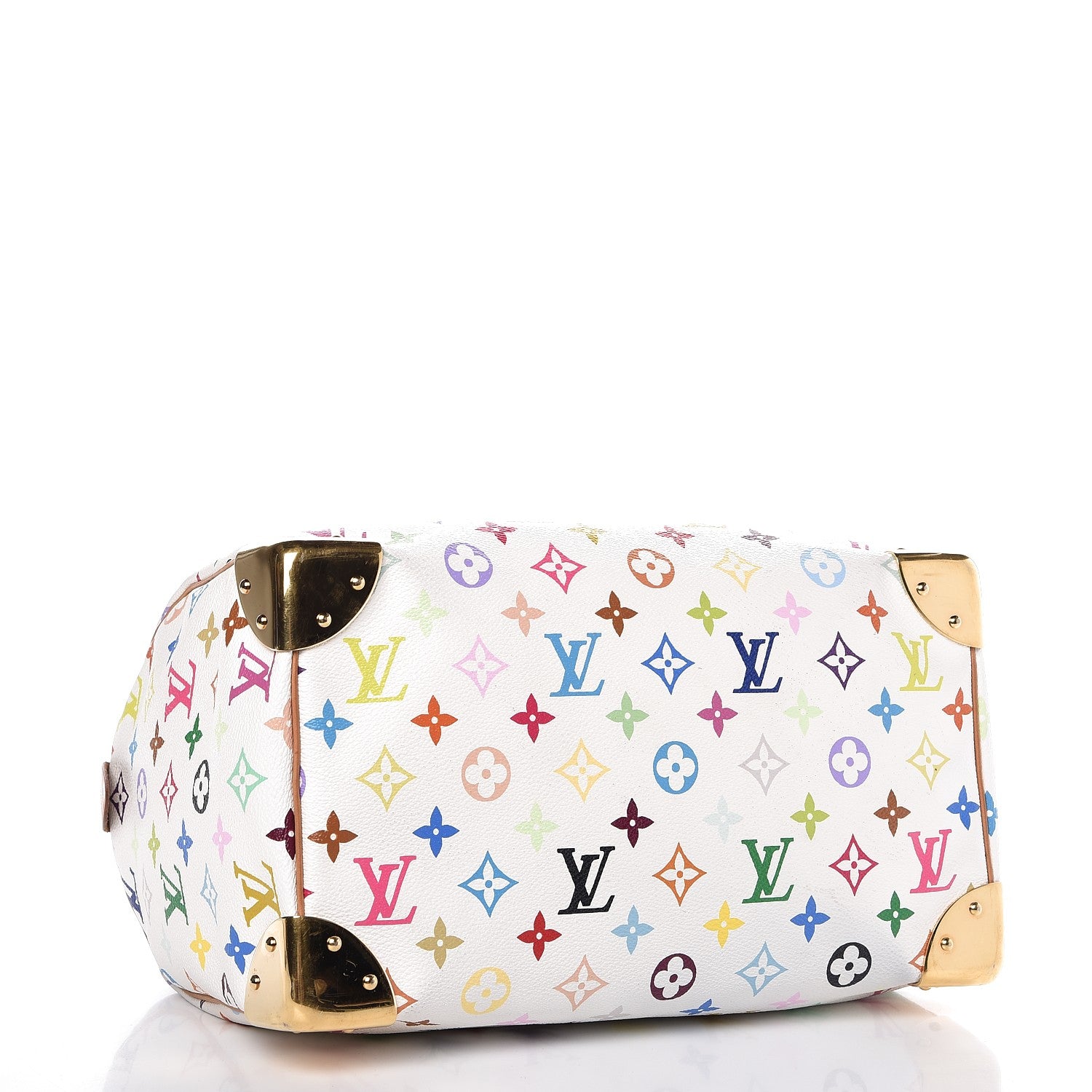 Louis Vuitton Monogram Multicolor Speedy 30 White 4 of 10