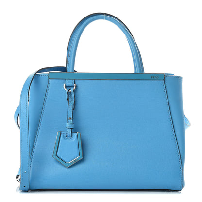 Fendi Vitello Elite Petite 2Jours Tote Maldives 1 of 11