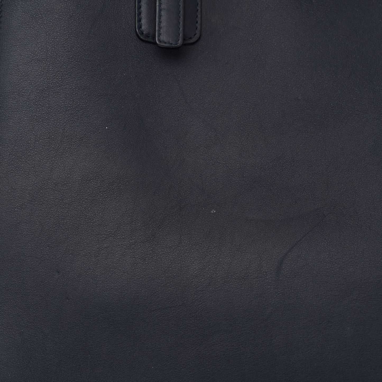 Calfskin Whitney Tote Navy