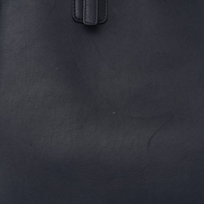 Salvatore Ferragamo Calfskin Whitney Tote Navy 15 of 18