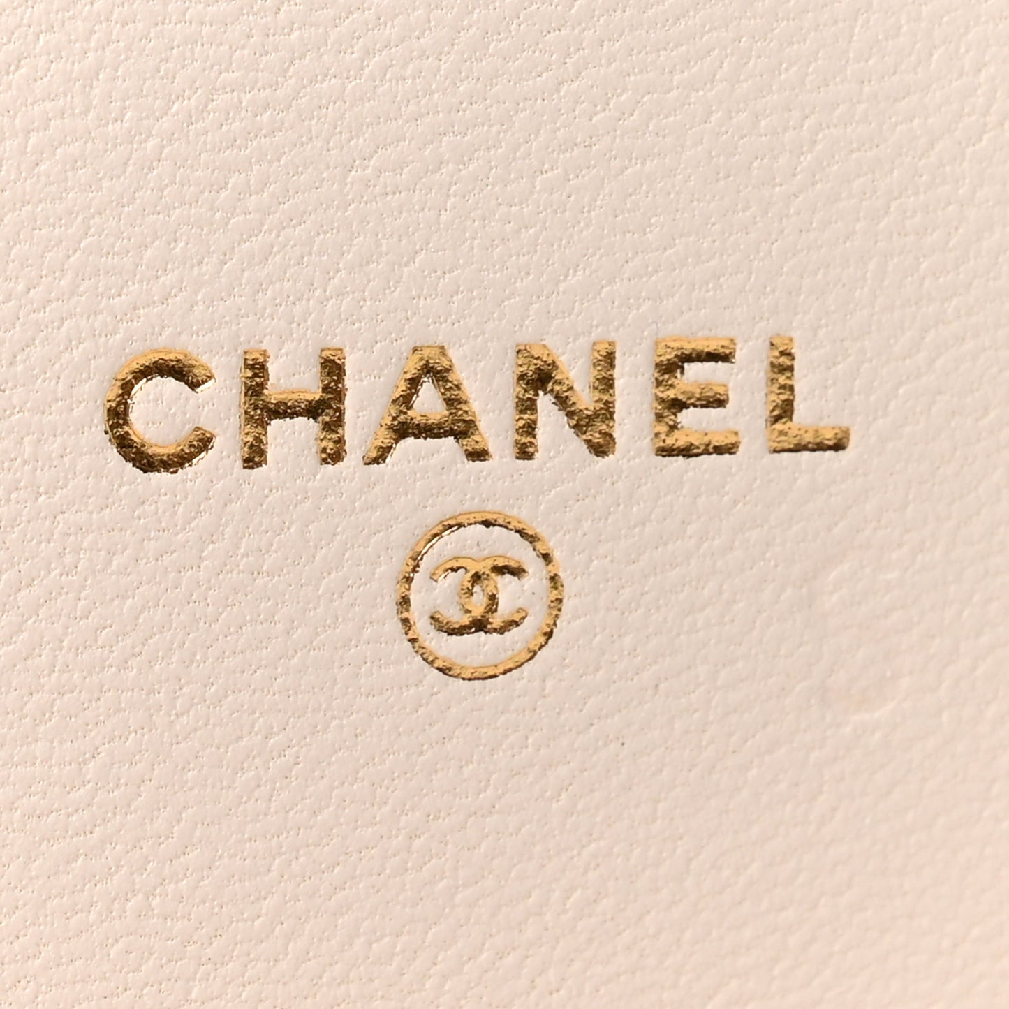 Lambskin Quilted Book Wallet On Chain WOC Black