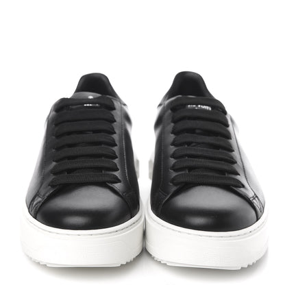 Louis Vuitton Calfskin Time Out Sneakers 39 Black 2 of 9