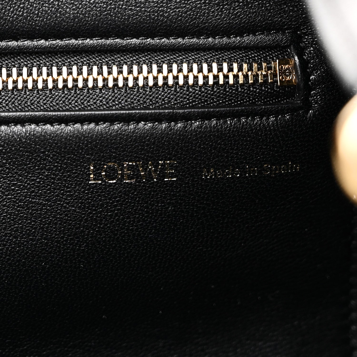 Loewe Buttery Nappa Lambskin Small Squeeze Bag Black 6 of 9
