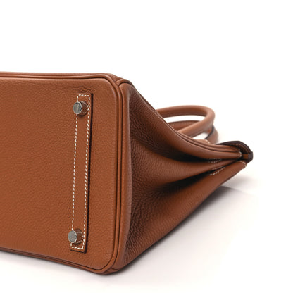 Hermes Togo BIRKIN 30 Gold 10 of 13