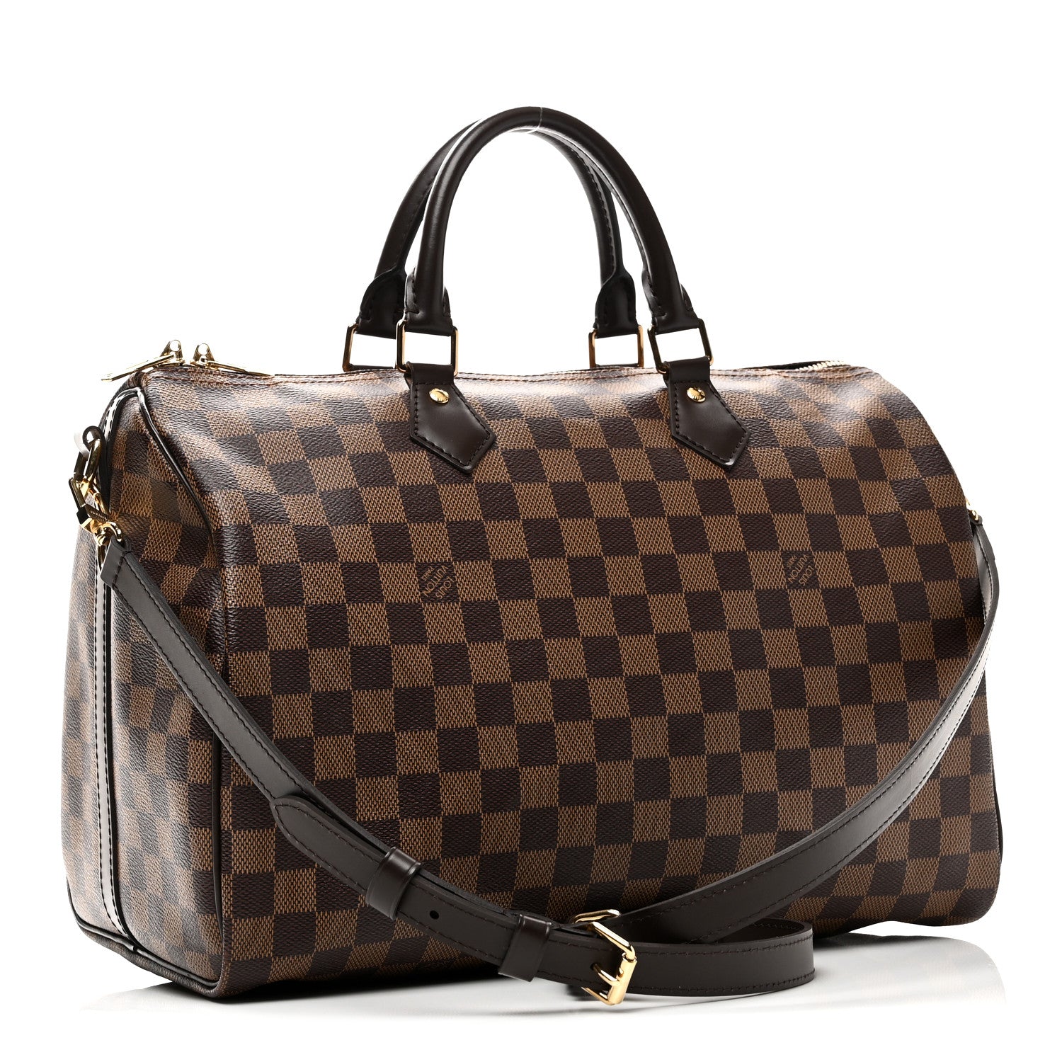 Louis Vuitton Damier Ebene Speedy Bandouliere 35 3 of 9