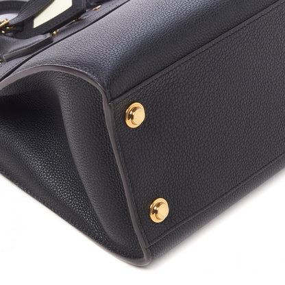 Louis Vuitton Taurillon City Steamer PM Black 6 of 9