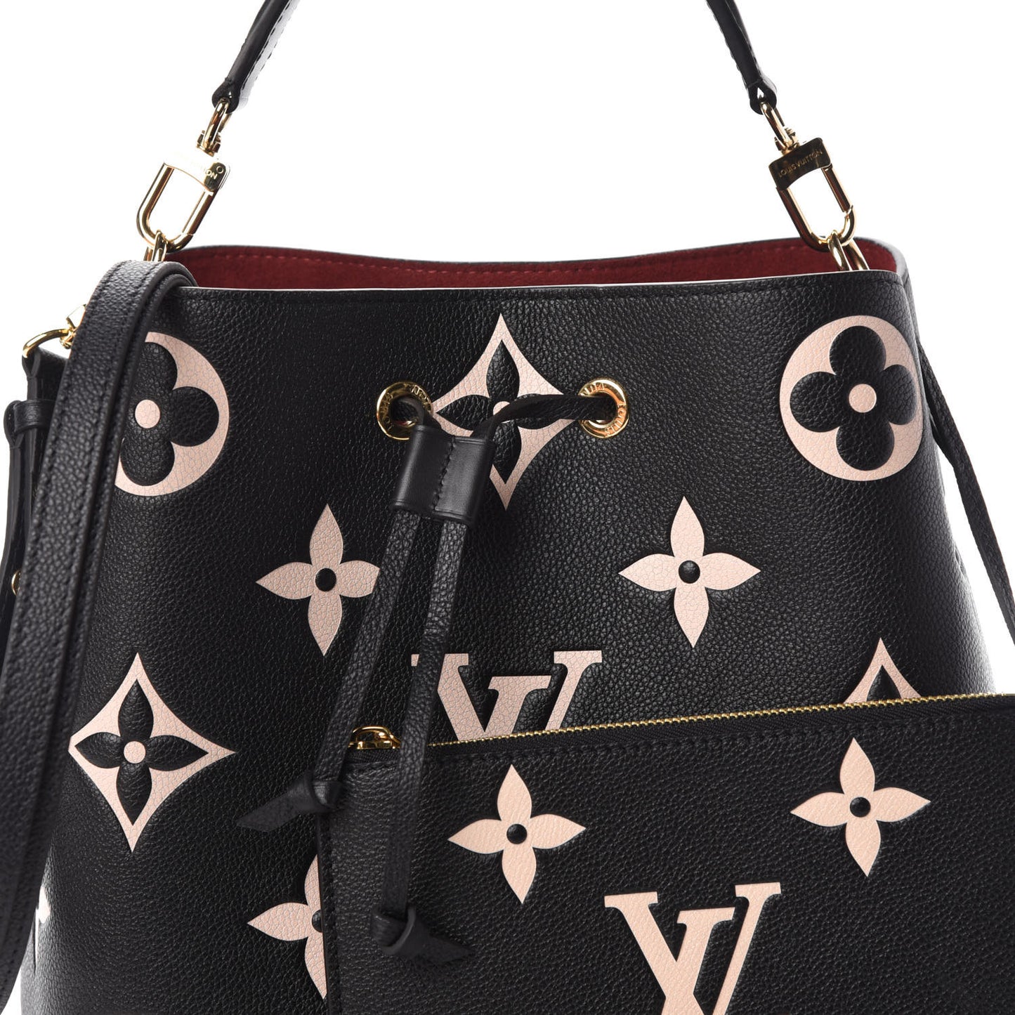 Empreinte Monogram Giant Neonoe MM Black Beige