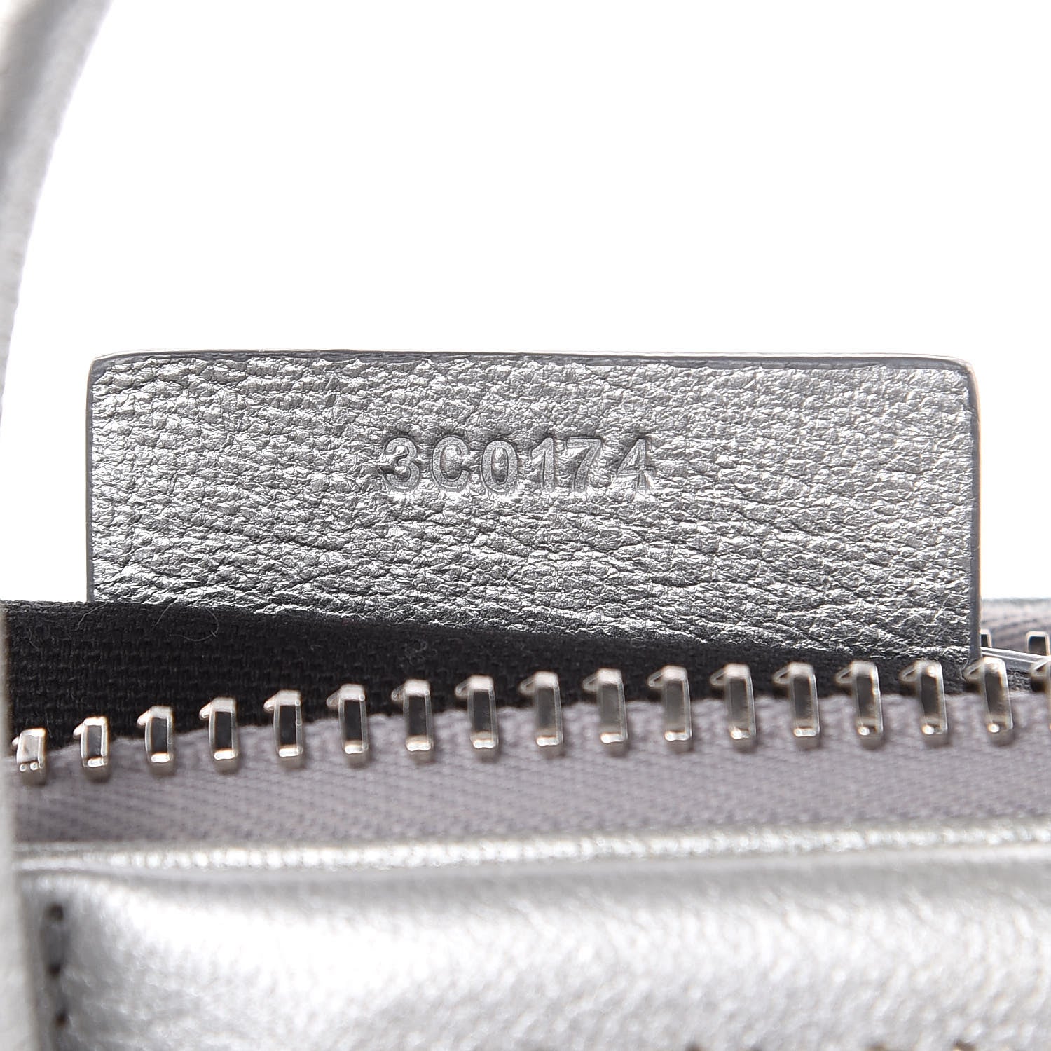 Givenchy Metallic Sugar Goatskin Mini Antigona Silver 7 of 13