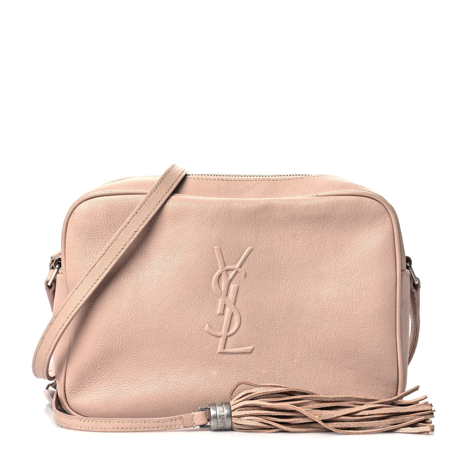 Saint Laurent Lambskin Monogram Small Lou Camera Bag Marble Pink 1 of 13