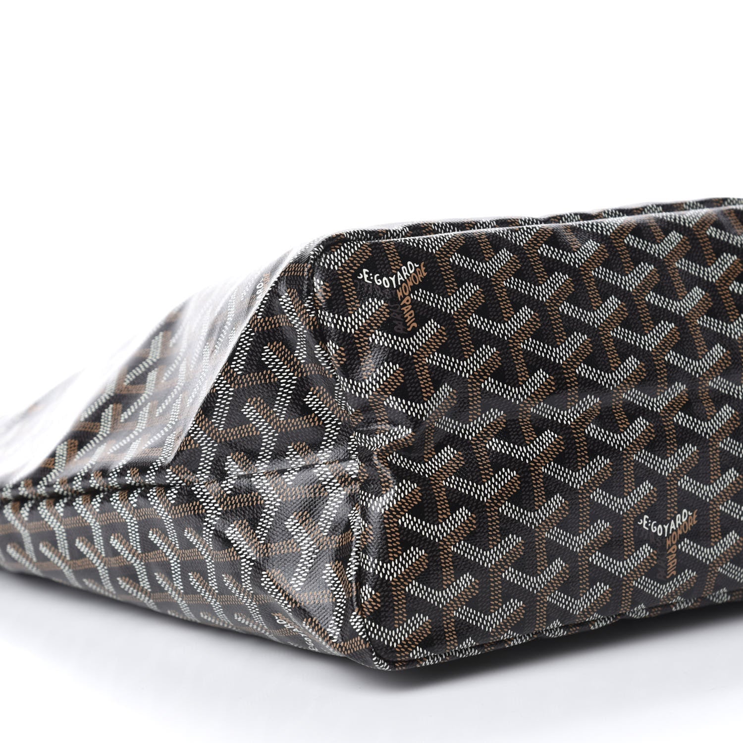 Goyard Goyardine Saint Louis PM Black Gold 6 of 9