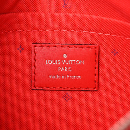 Louis Vuitton Monogram Escale Neverfull MM GM Pochette Rouge 6 of 6