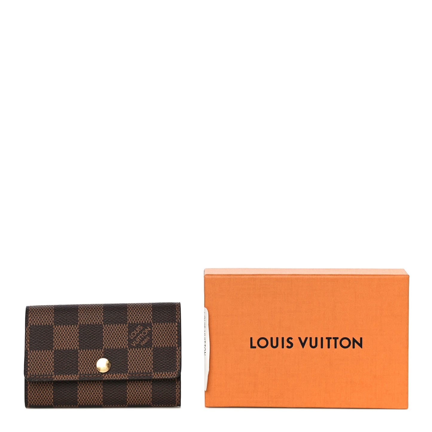 Damier Ebene Multicles 6 Key Holder