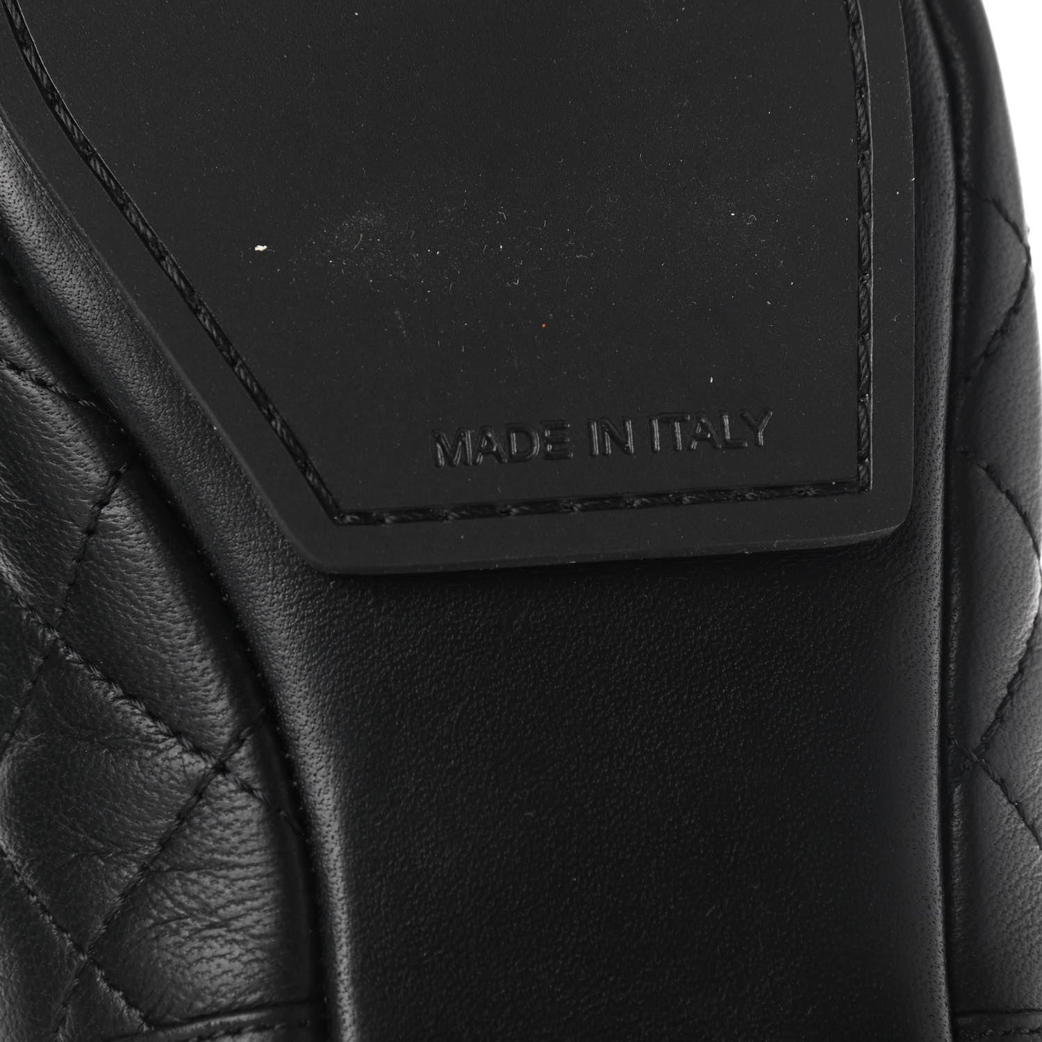 Chanel Lambskin Quilted Cap Toe Slipper With Pouch 37 Black 6 of 9