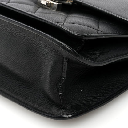 Chanel Caviar Quilted CC Box Flap Black 10 of 11