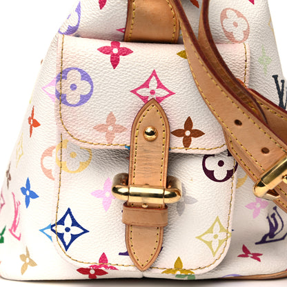 Louis Vuitton Monogram Multicolor Petit Noe White 12 of 14