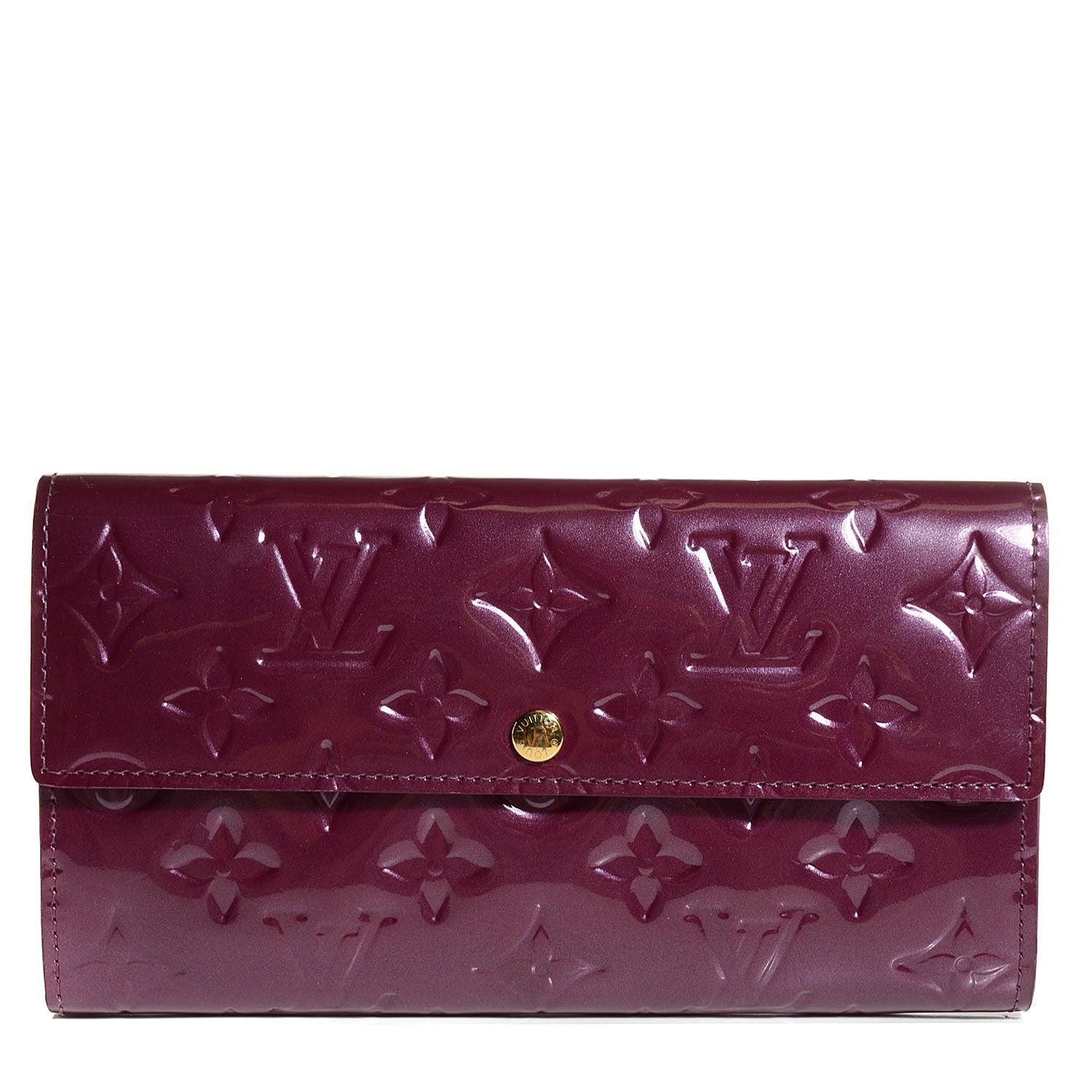 Louis Vuitton Vernis Sarah Wallet Violet 1 of 8