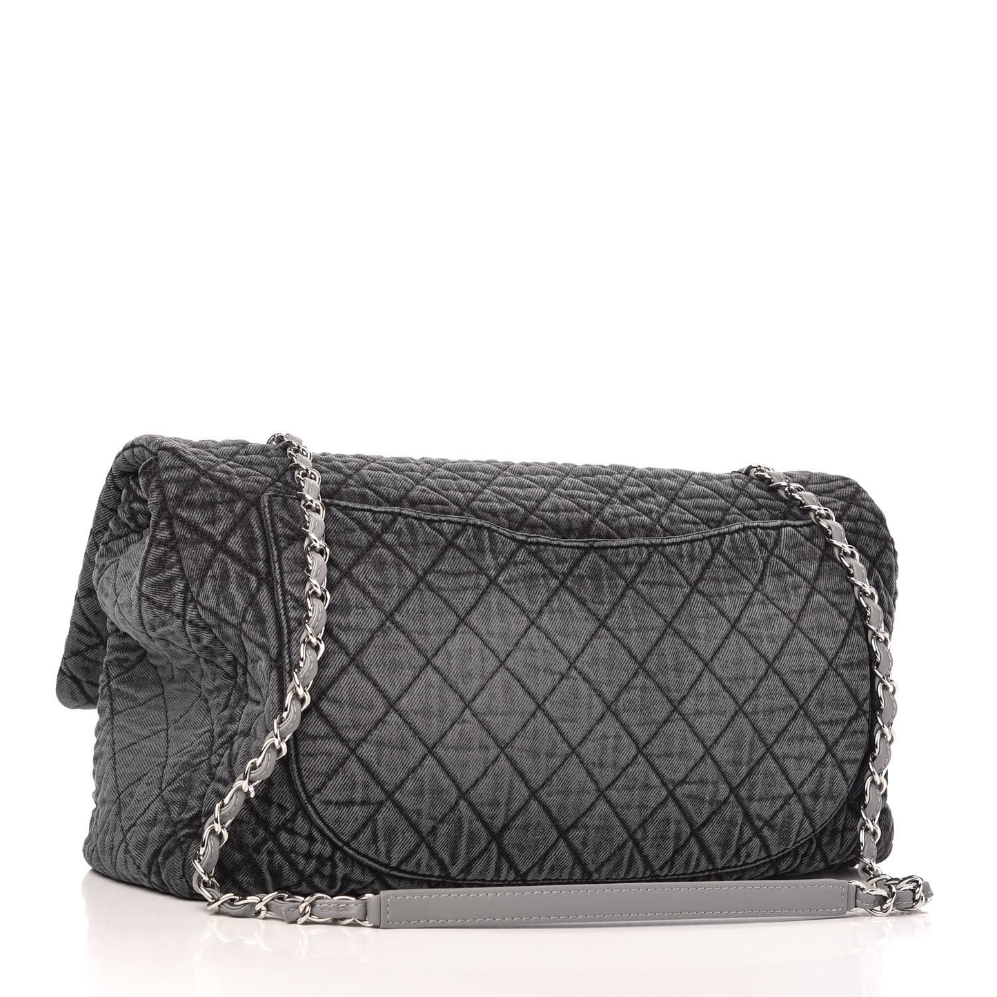 Denim Quilted Denimpression XXL Flap Grey Black