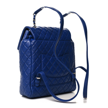 Chanel Calfskin Quilted Large Urban Spirit Backpack Navy 3 of 10