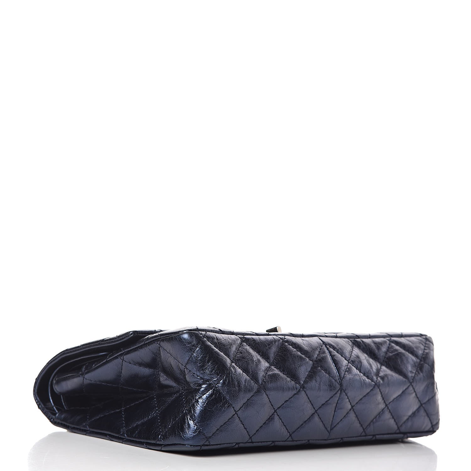 Chanel Metallic Calfskin Quilted 2.55 Reissue 226 Flap Marine Fonce 4 of 12