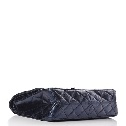 Chanel Metallic Calfskin Quilted 2.55 Reissue 226 Flap Marine Fonce 4 of 12
