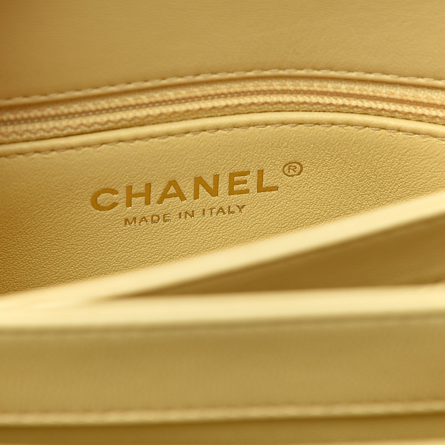 Chanel Lambskin Quilted Small Trendy CC Flap Dual Handle Bag Yellow 5 of 11