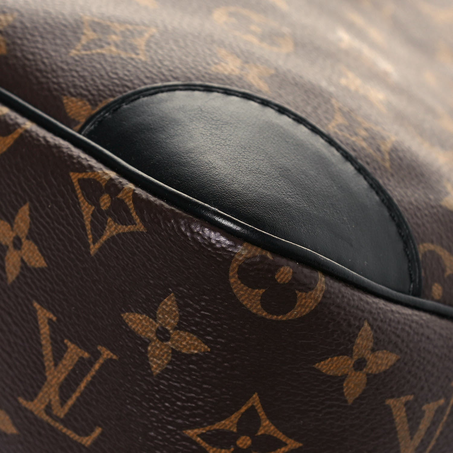 Louis Vuitton Monogram Odeon MM Black 9 of 14