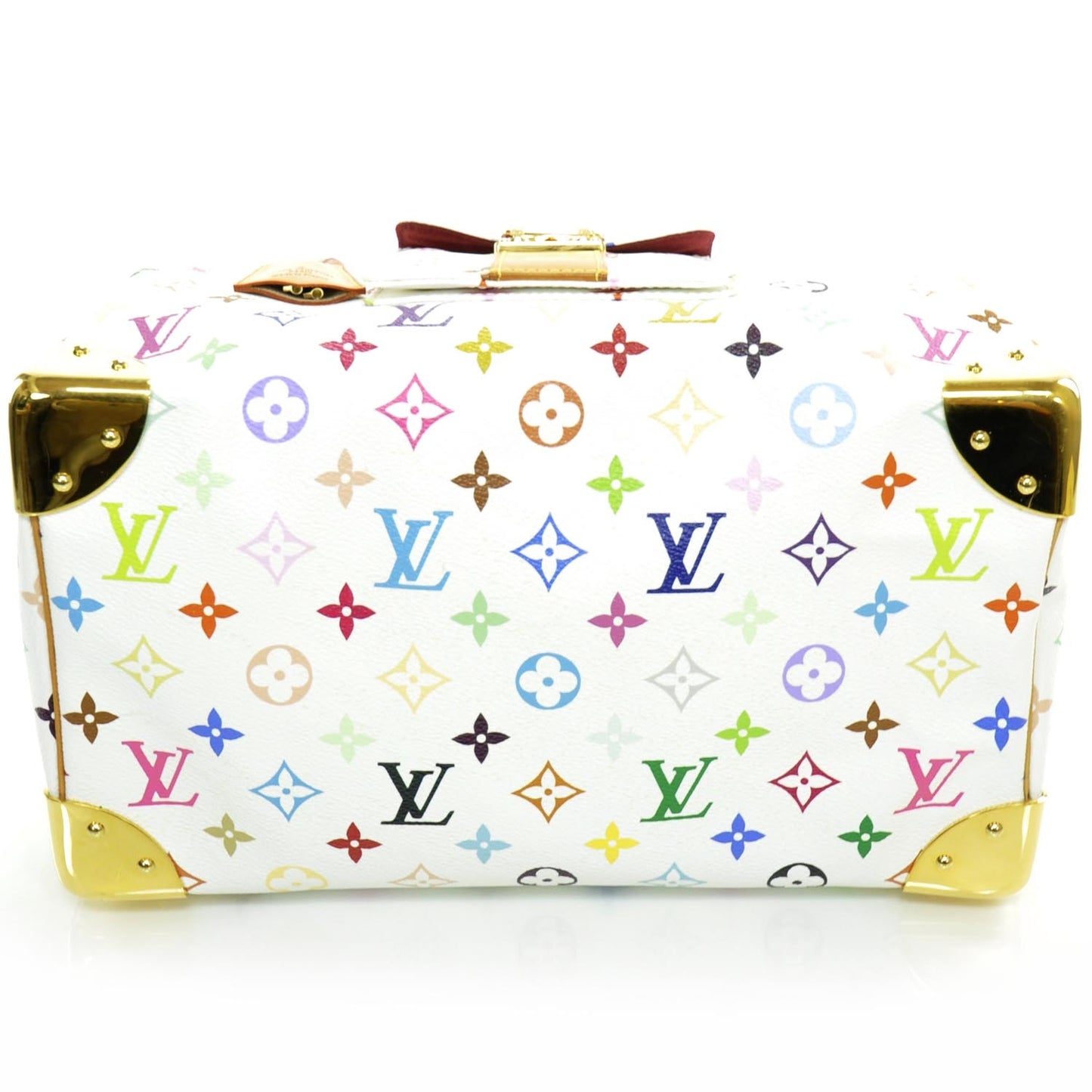 Monogram Multicolor Speedy 30 White