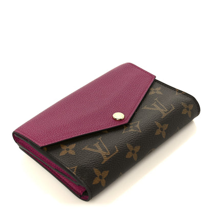 Louis Vuitton Monogram Pallas Compact Wallet Fushia 4 of 8