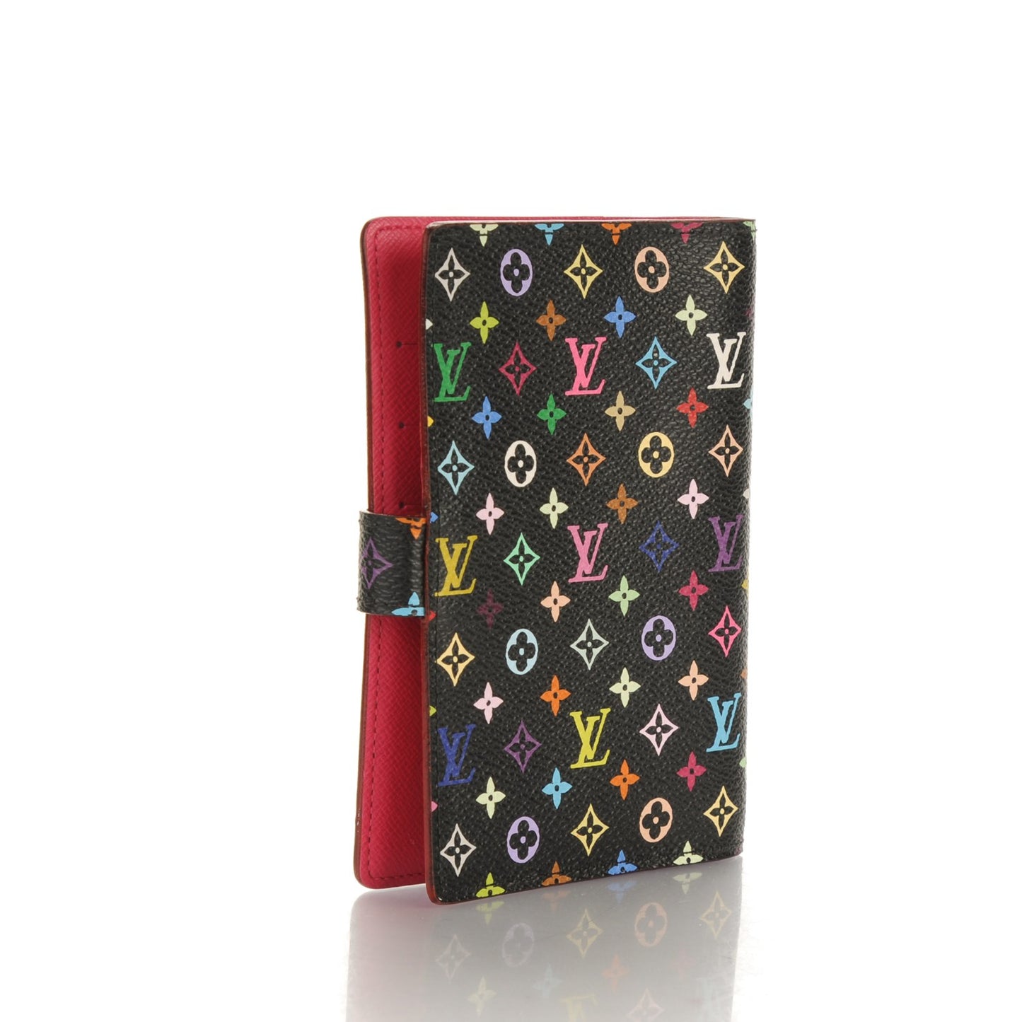 Monogram Multicolor Small Ring Agenda Cover Black Grenade