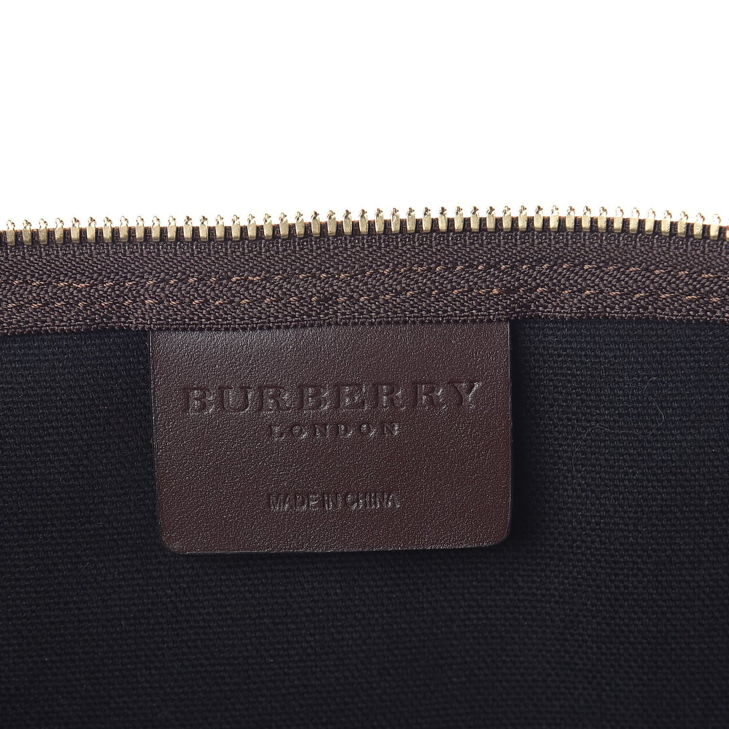 Haymarket Check Duffle Bag Dark Brown