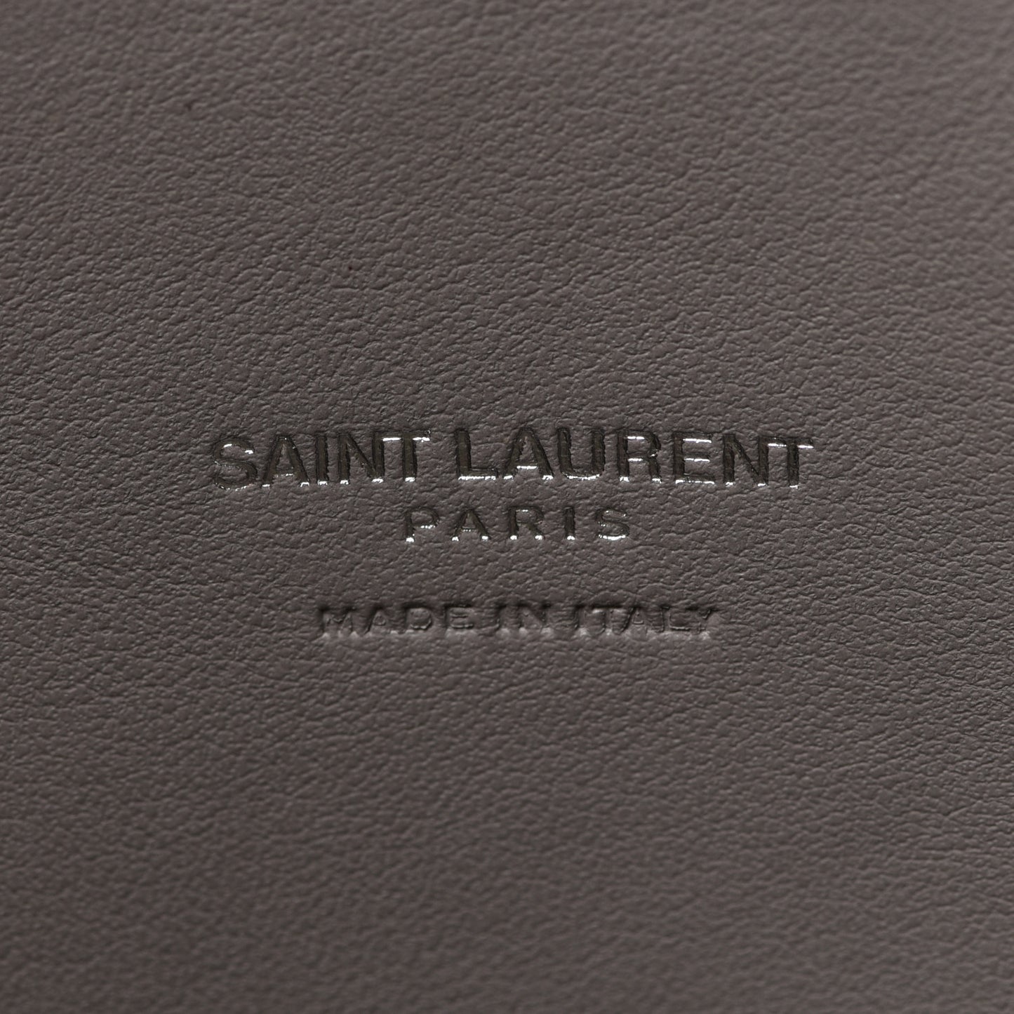 Grained Calfskin Nano Sac De Jour Fog