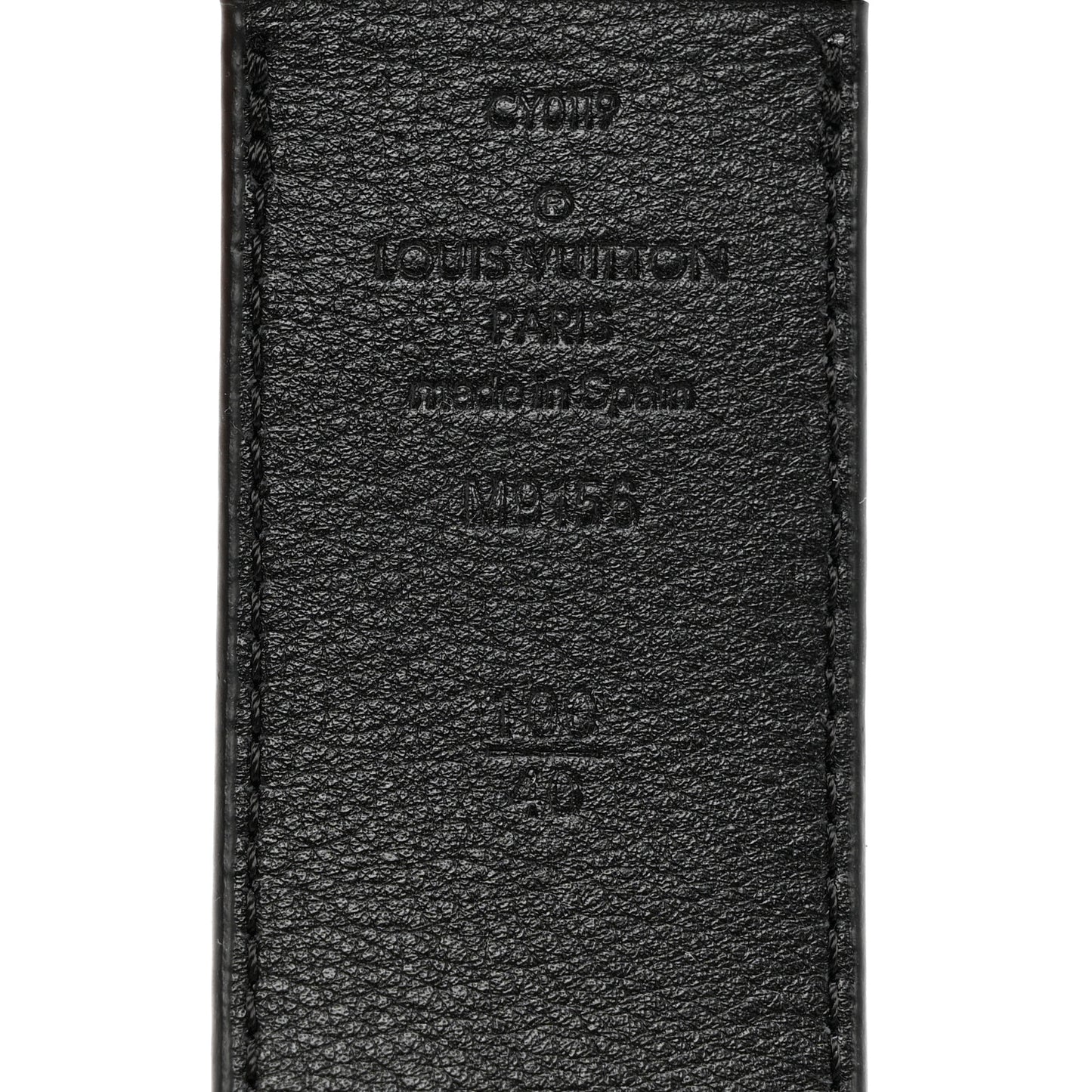 Damier Graphite Calfskin 40mm Reversible Belt 100 40 Black