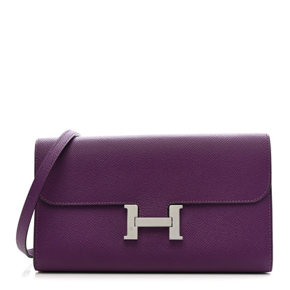 Hermes Epsom Constance Wallet To Go Anemone 1 of 8