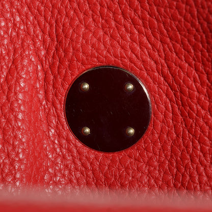 Hermes Taurillon Clemence Lindy 30 Rouge Casaque 11 of 15
