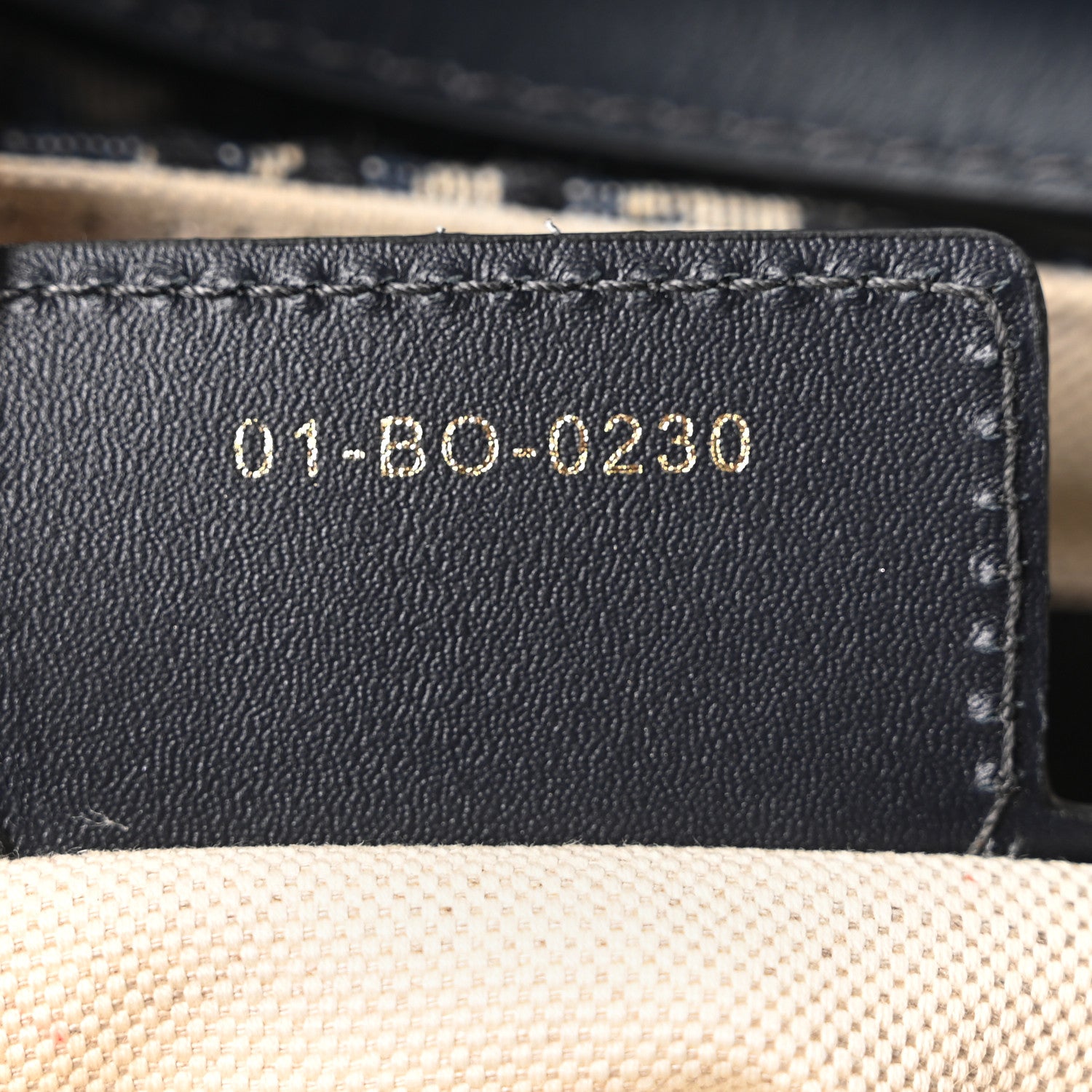 Christian Dior Oblique Saddle Bag Blue 13 of 19