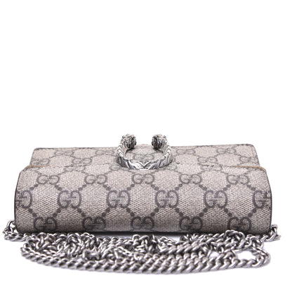 Gucci GG Supreme Monogram Super Mini Dionysus Shoulder Bag Taupe 12 of 14
