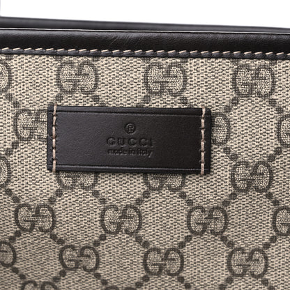 Gucci GG Supreme Monogram Small Joy Tote Dark Brown 6 of 10