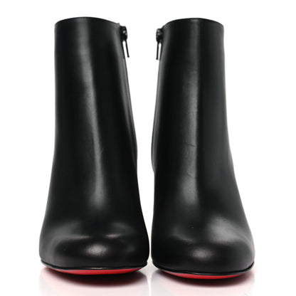 Christian Louboutin Smooth Calfskin Suzi Folk 85 Ankle Boots 36 Black 3 of 9