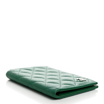 Chanel Caviar Quilted Passport Holder Green 4 of 7