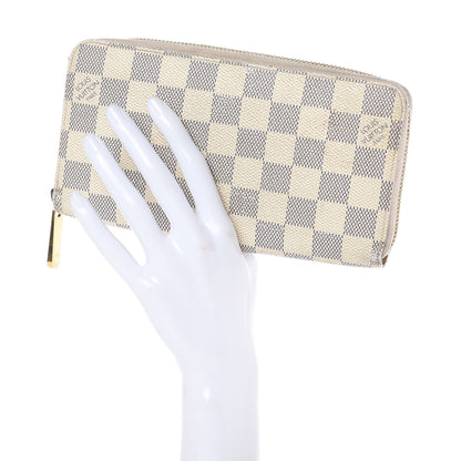 Louis Vuitton Damier Azur Zippy Wallet 2 of 8